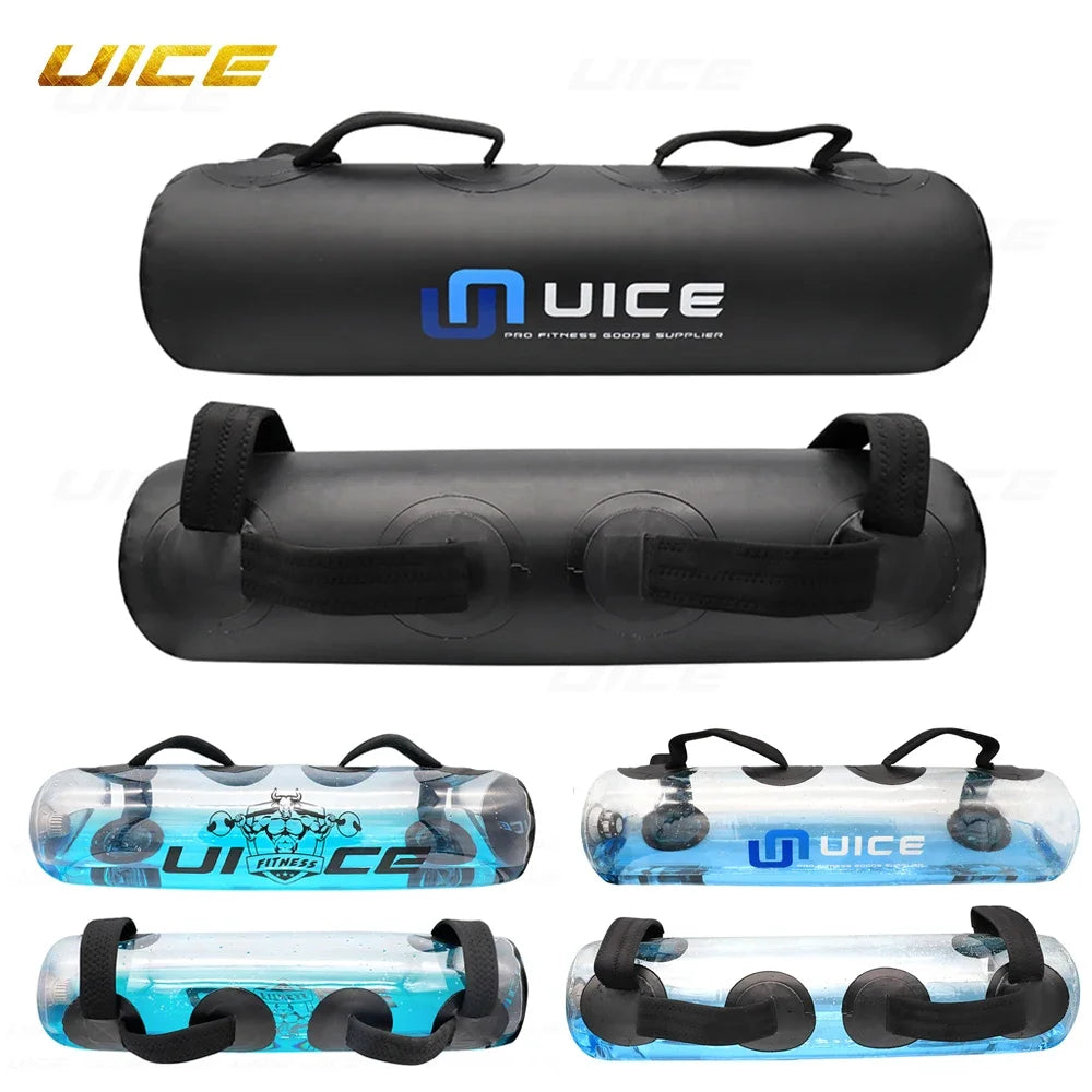 Muscle Home Gym Accessories 15-35KG Water Power Bag Fitness Aqua Bag Musculation Workout Sandbag Weightlifting Training Tool